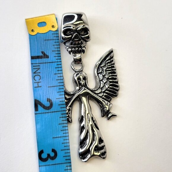 Skeleton Pendant Stainless Steel - Picture 9 of 10